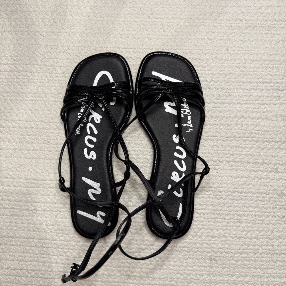 Sam Edelman Black Strappy Sandals